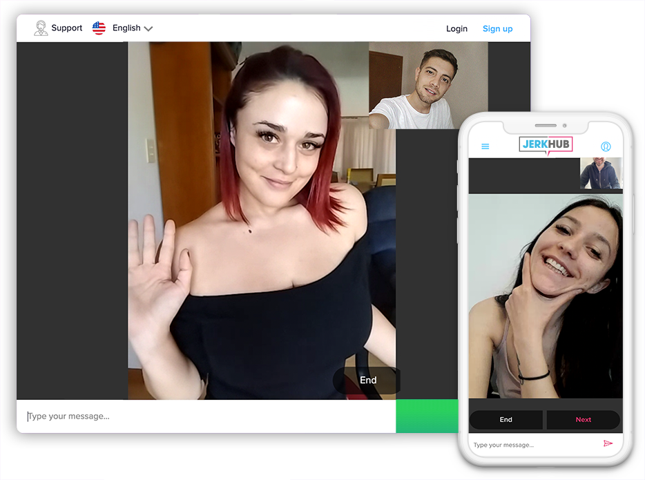 InstaCam video chat interface